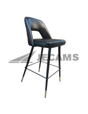 Leatherette Seat Bar Stool