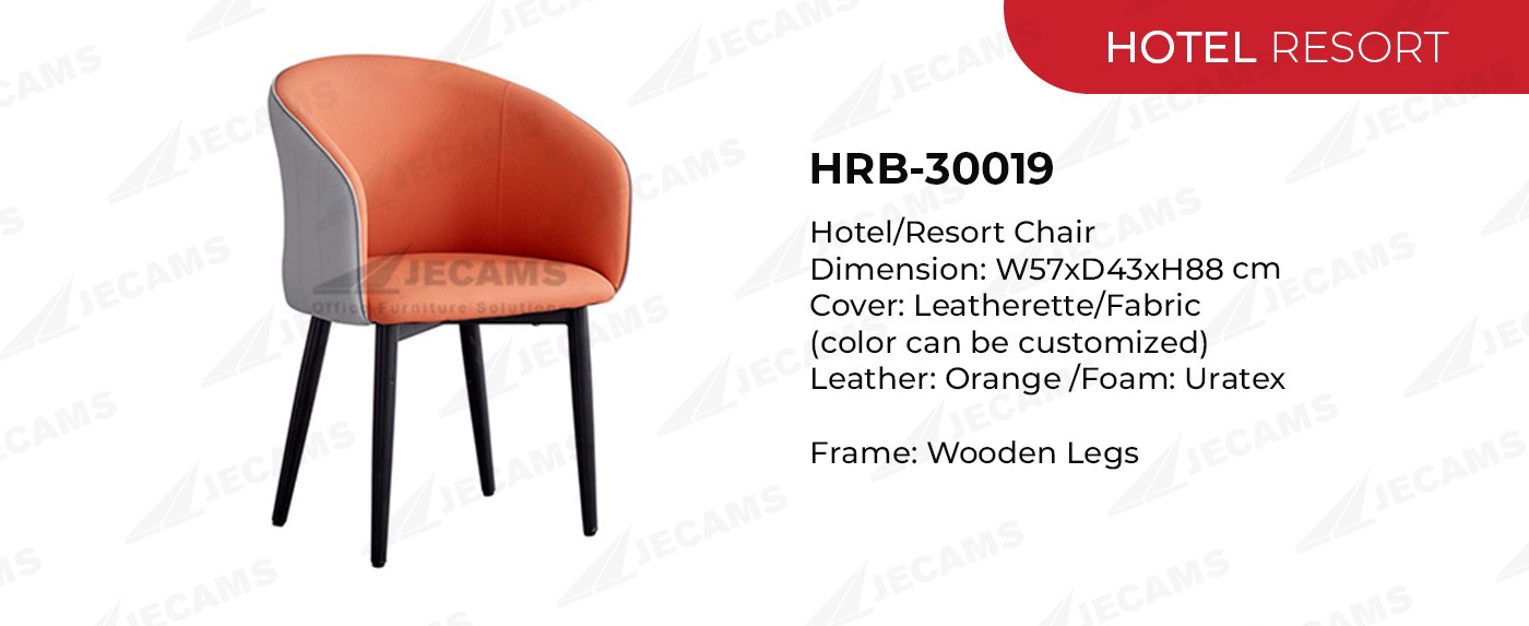 orange hotel chair hrb30019