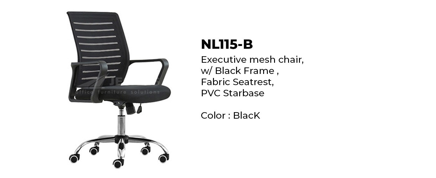 Office Chair Black Mesh