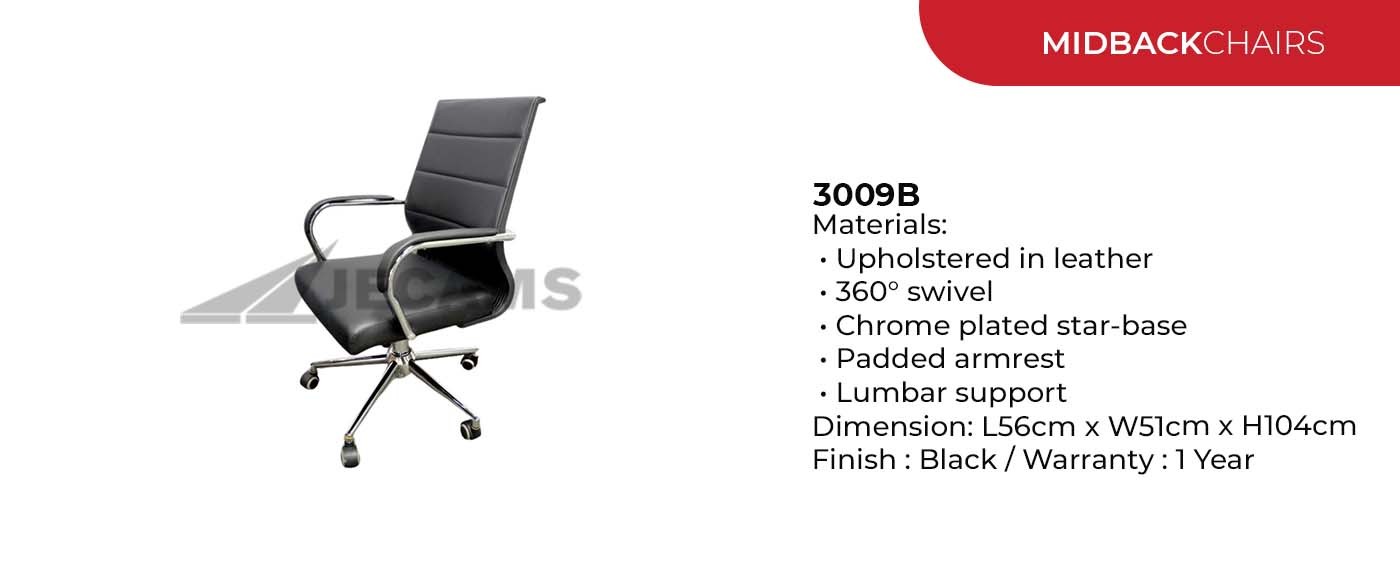 armrest midback office chair