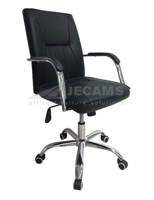 Stylish Leatherette Chair