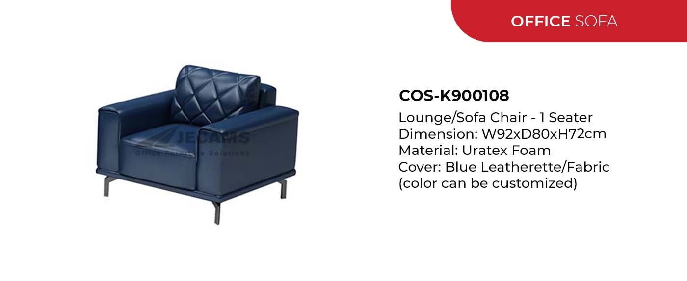 blue sofa