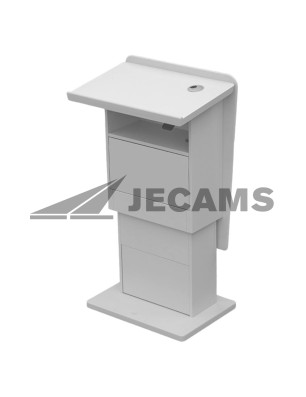 Simple lectern used for school speeches and programs