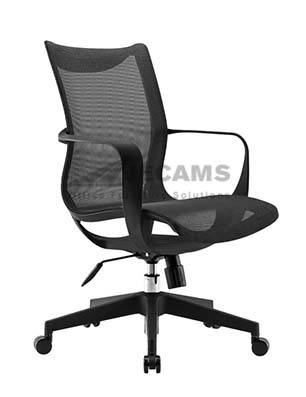 Midback Black Mesh Chair