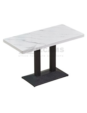 White and Black Pantry Table