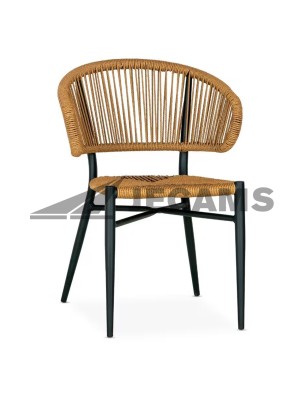 Wooden Look Stackable Chair