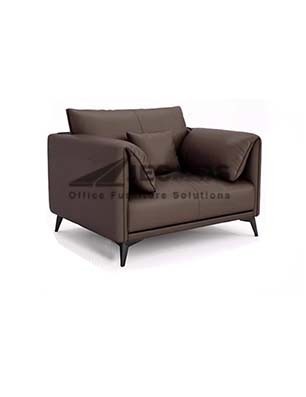 Brown Sofa Chair 1-Seater