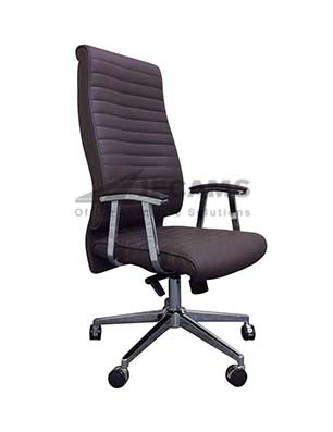 Brown High Back Chair