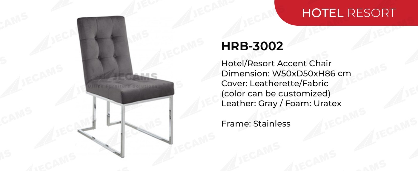 gray accent chair hrb3002