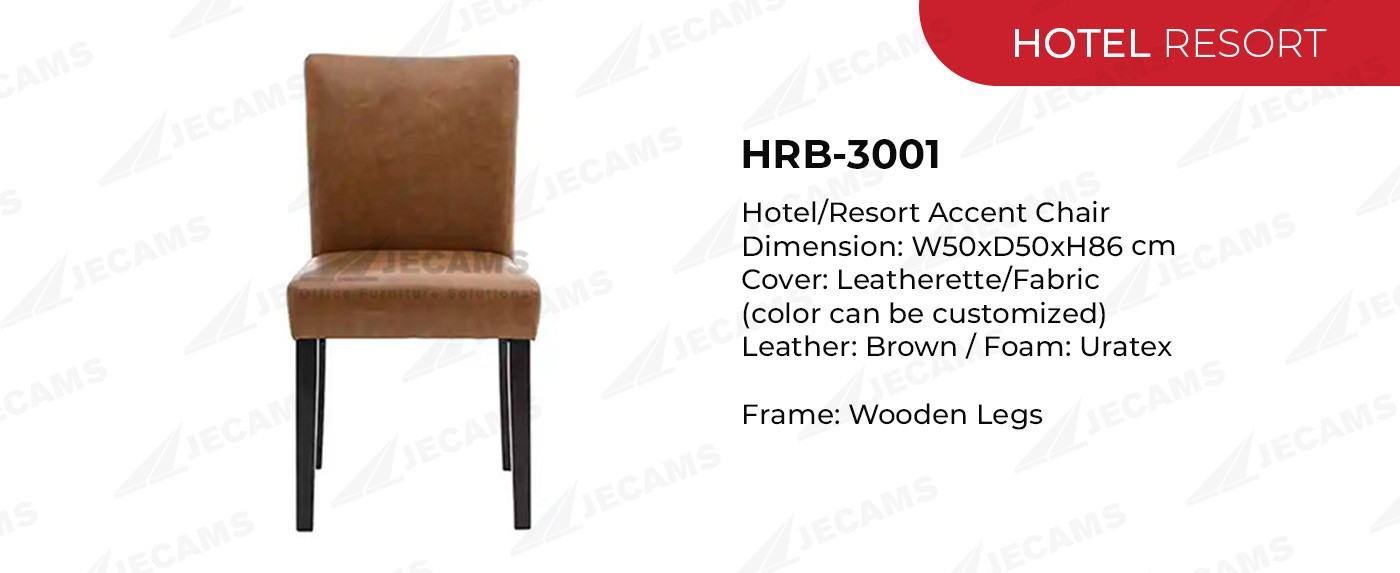 brown accent chair hrb3001