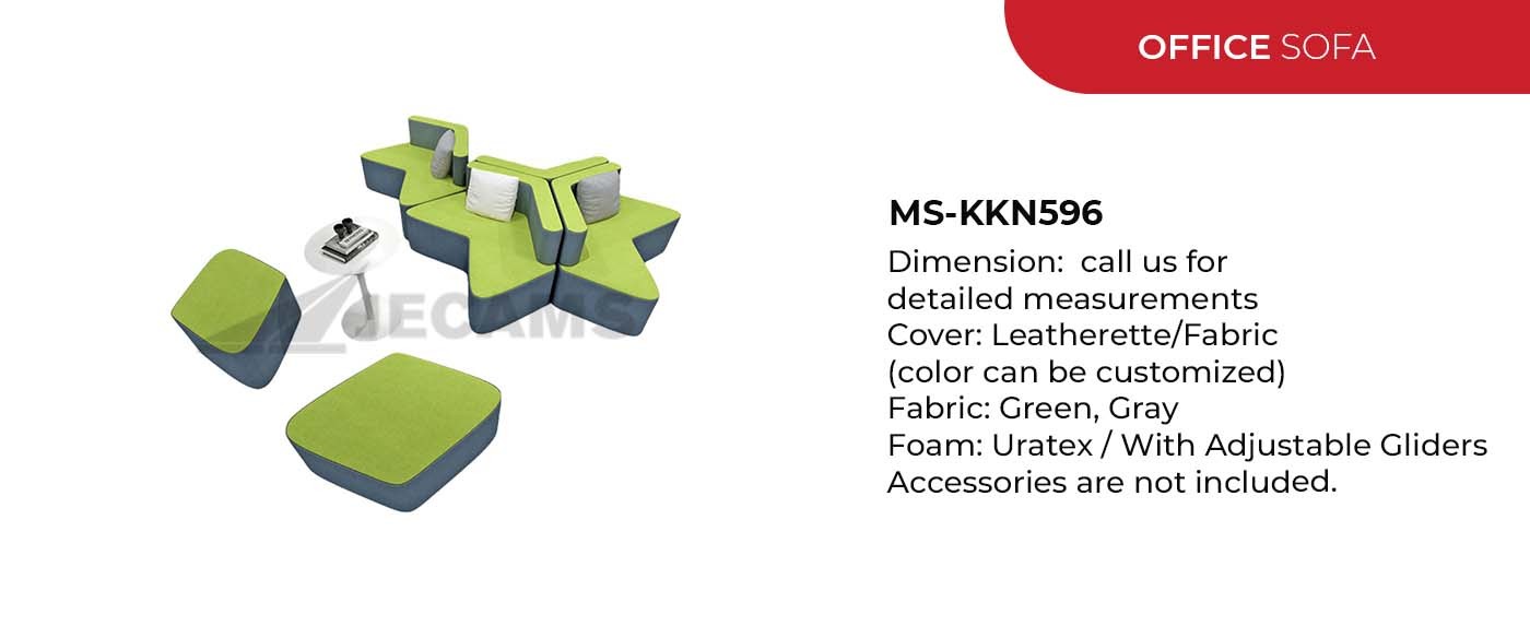 modular office sofa cubes