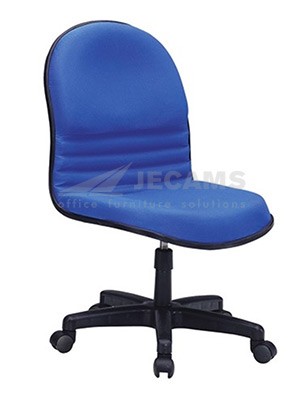 Blue Fabric Office Chair