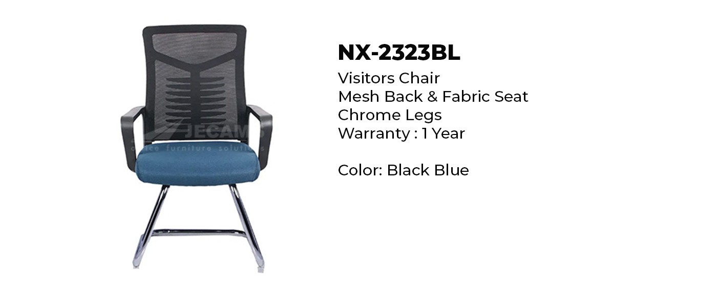 mesh and fabric office chair