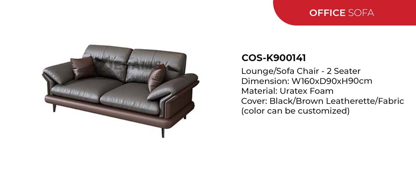 rich color office sofa