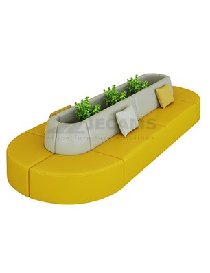 double sided modular sofa