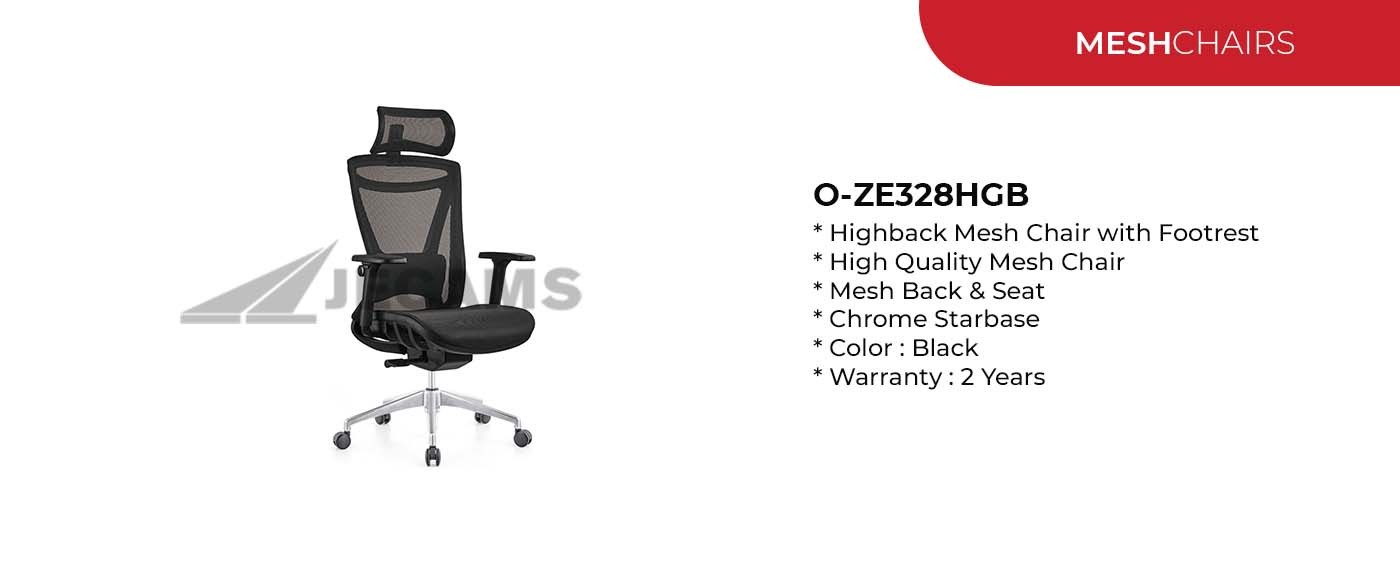 high back mesh chair