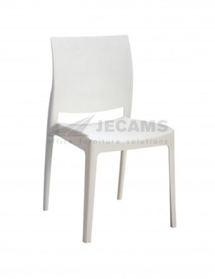 white plastic stackable chairs DC-355