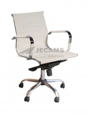 mid back chair price RS 702 WHITE